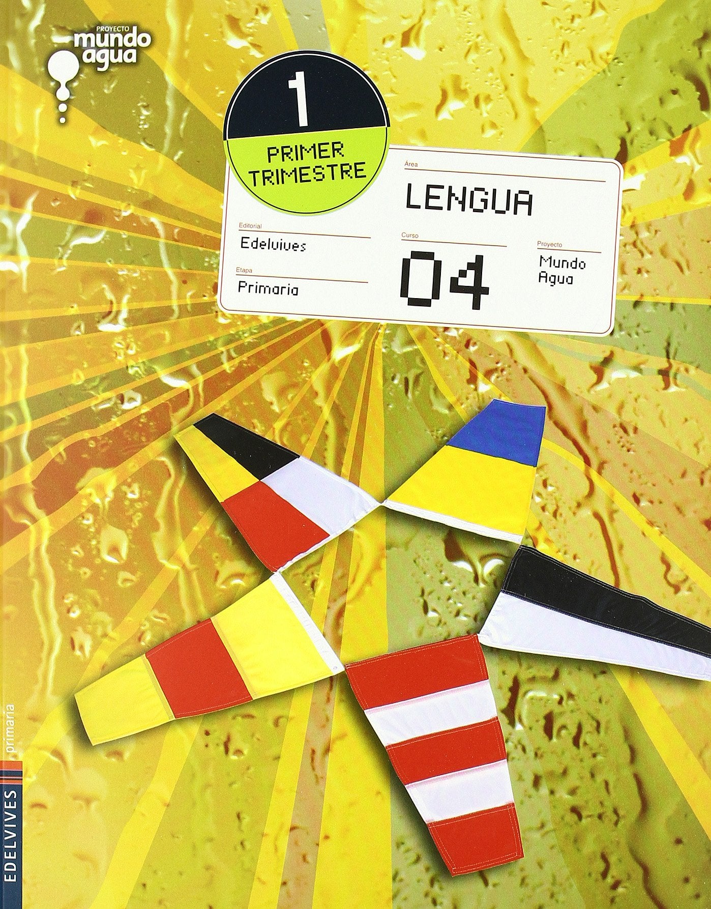 Lengua 4º Primaria (Tres trimestres) book