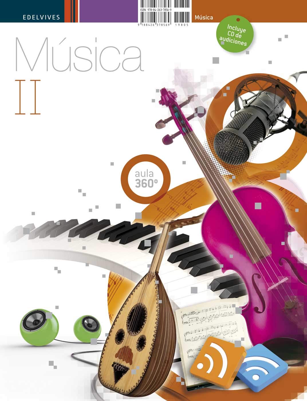 Aula 360º, música II, 3 ESO Books
