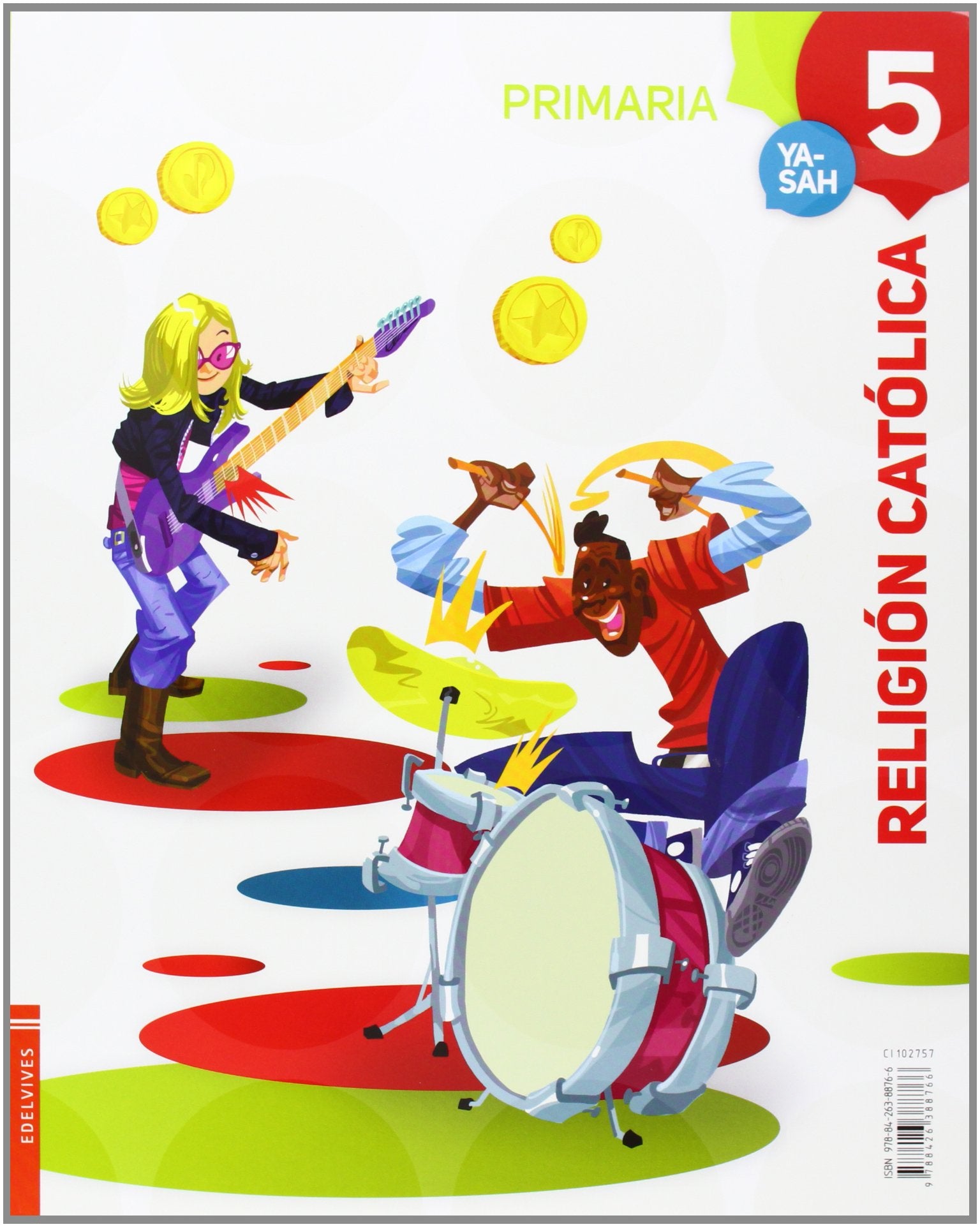 Yasah, religión, 5 Educación Primaria book