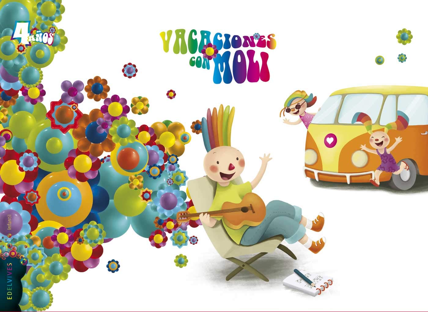 Proyecto Dimensión Nubaris - Vacaciones con Moli - 4 años book