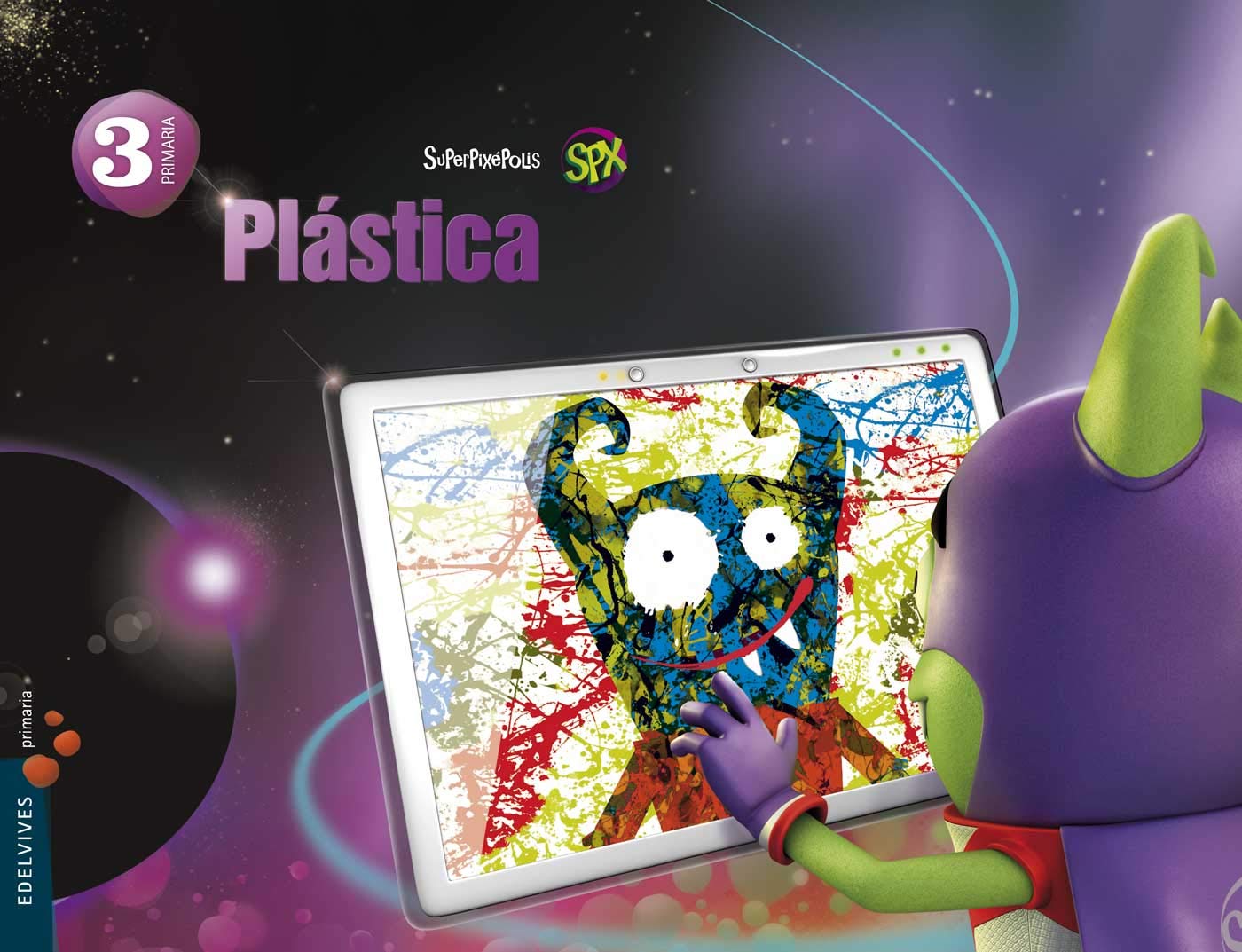 Superpixépolis, plástica, 3 Educación Primaria Books
