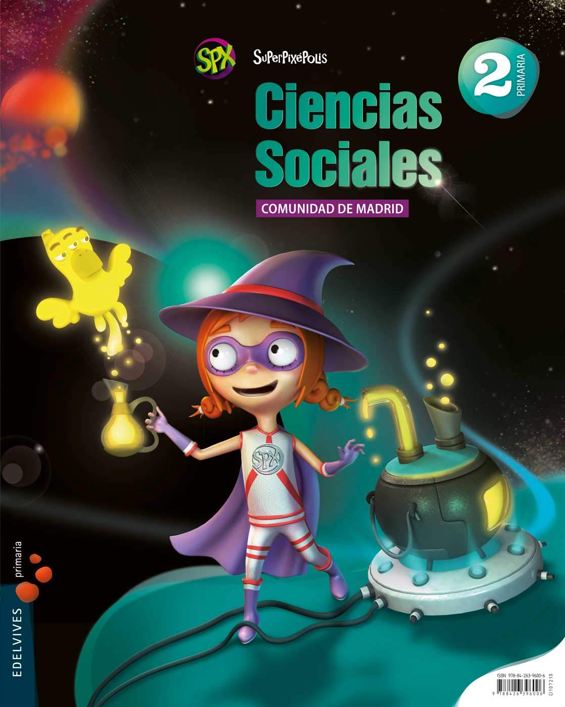 Ciencias sociales 2 primaria, C. de Madrid (Superpixépolis) Books