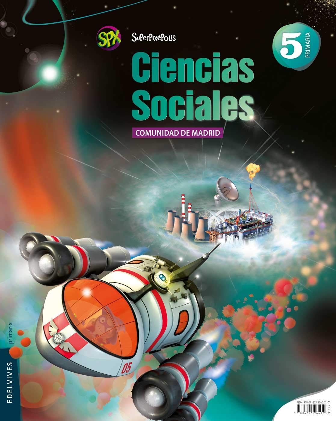 Ciencias Sociales 5º Primaria (Comunidad de Madrid) book
