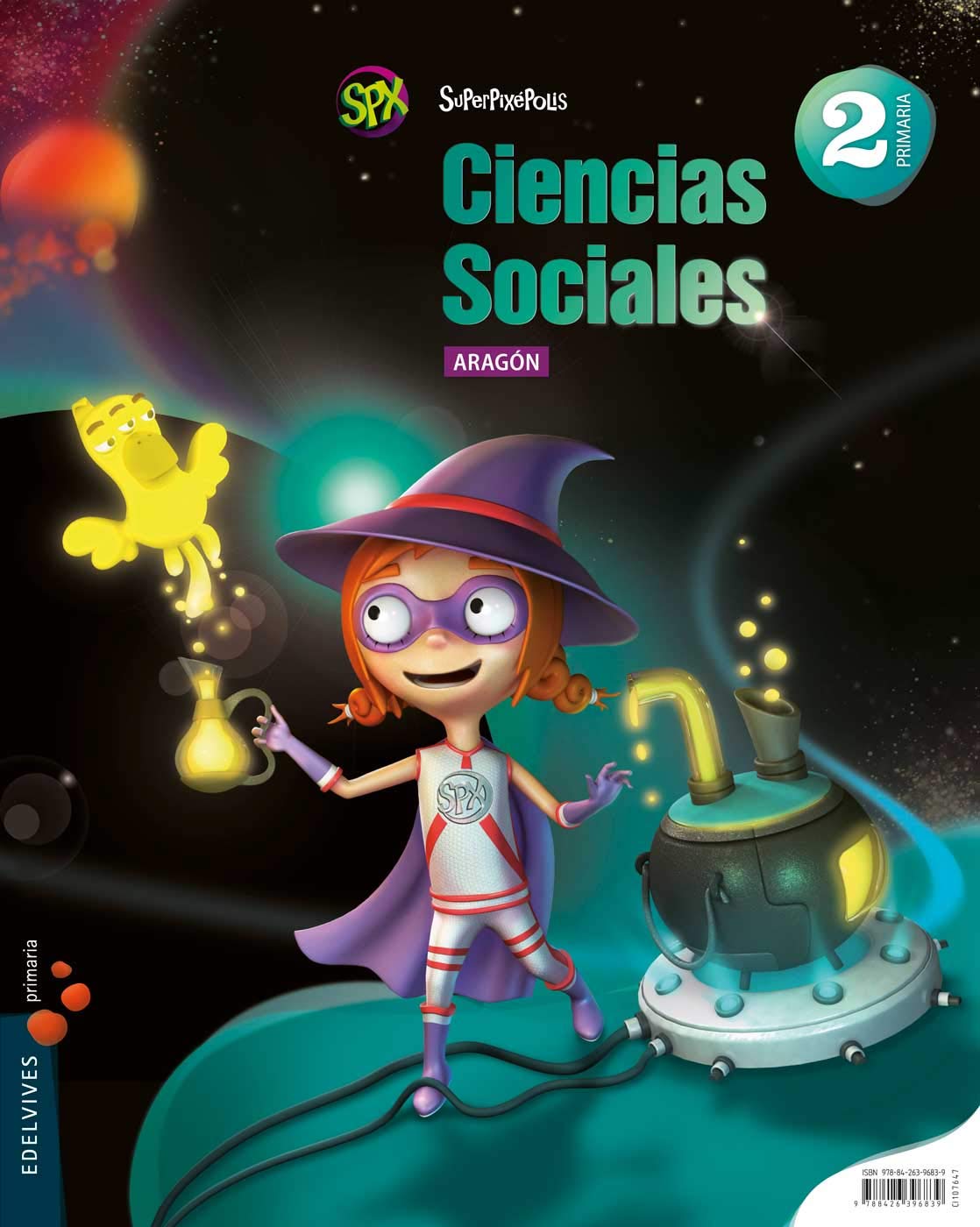 Superpixépolis, ciencias sociales, 2 Educación Primaria (Aragón) Books