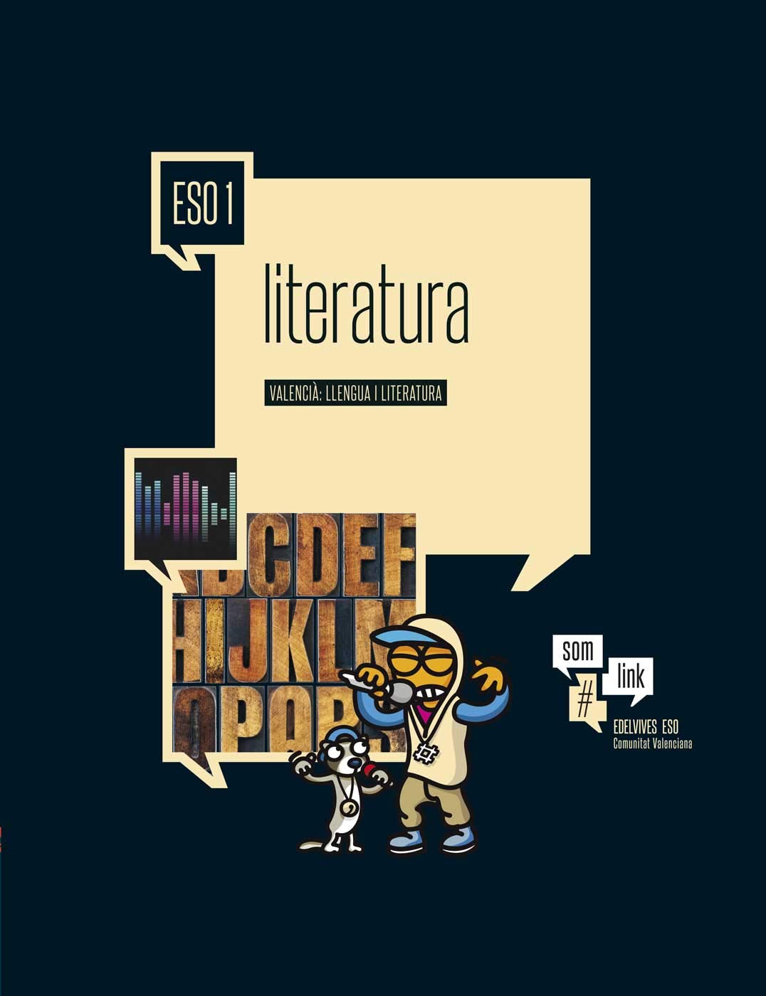 Valencià 1º ESO (Llengua i Literatura) book