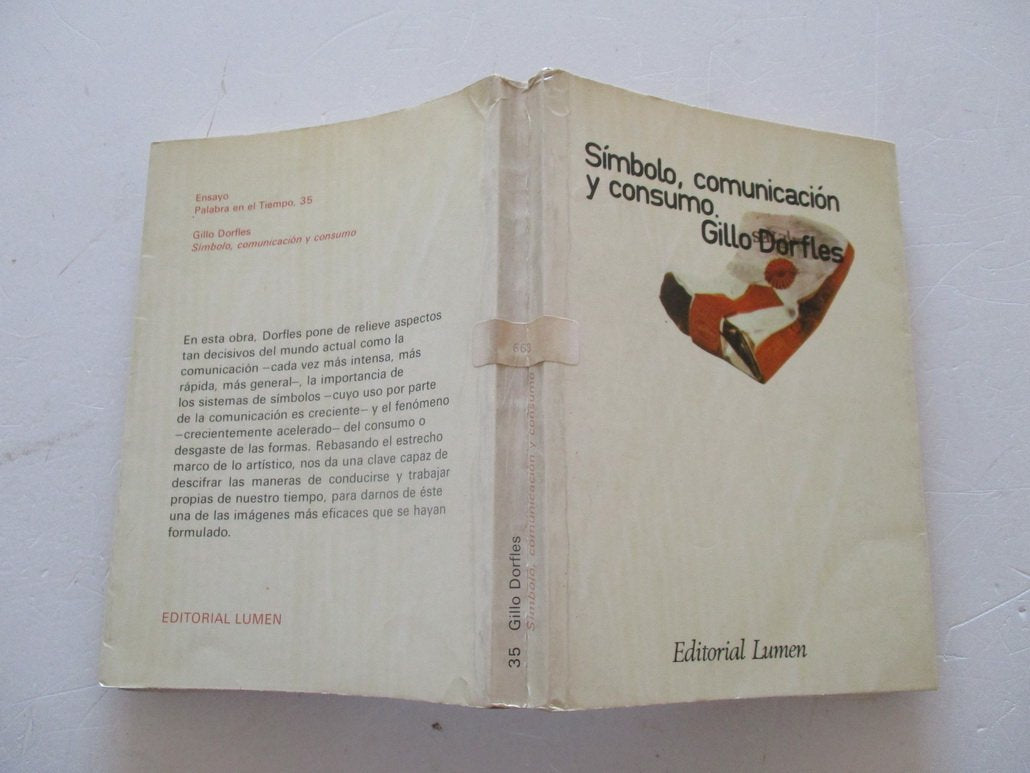 Símbolo, comunicación y consumo Books