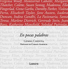 En pocas palabras / In a Few Words (Ensayo) Contemporary literature