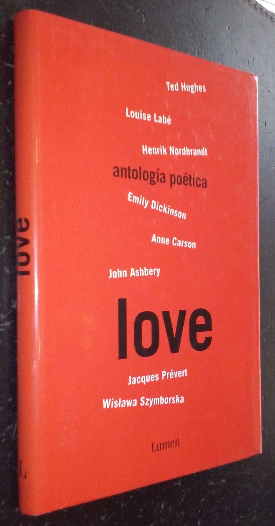 Love Antologia Poetica/ Love Antology book