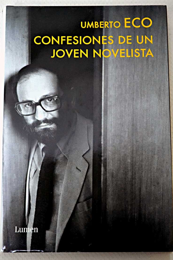 Confesiones de un joven novelista Contemporary literature