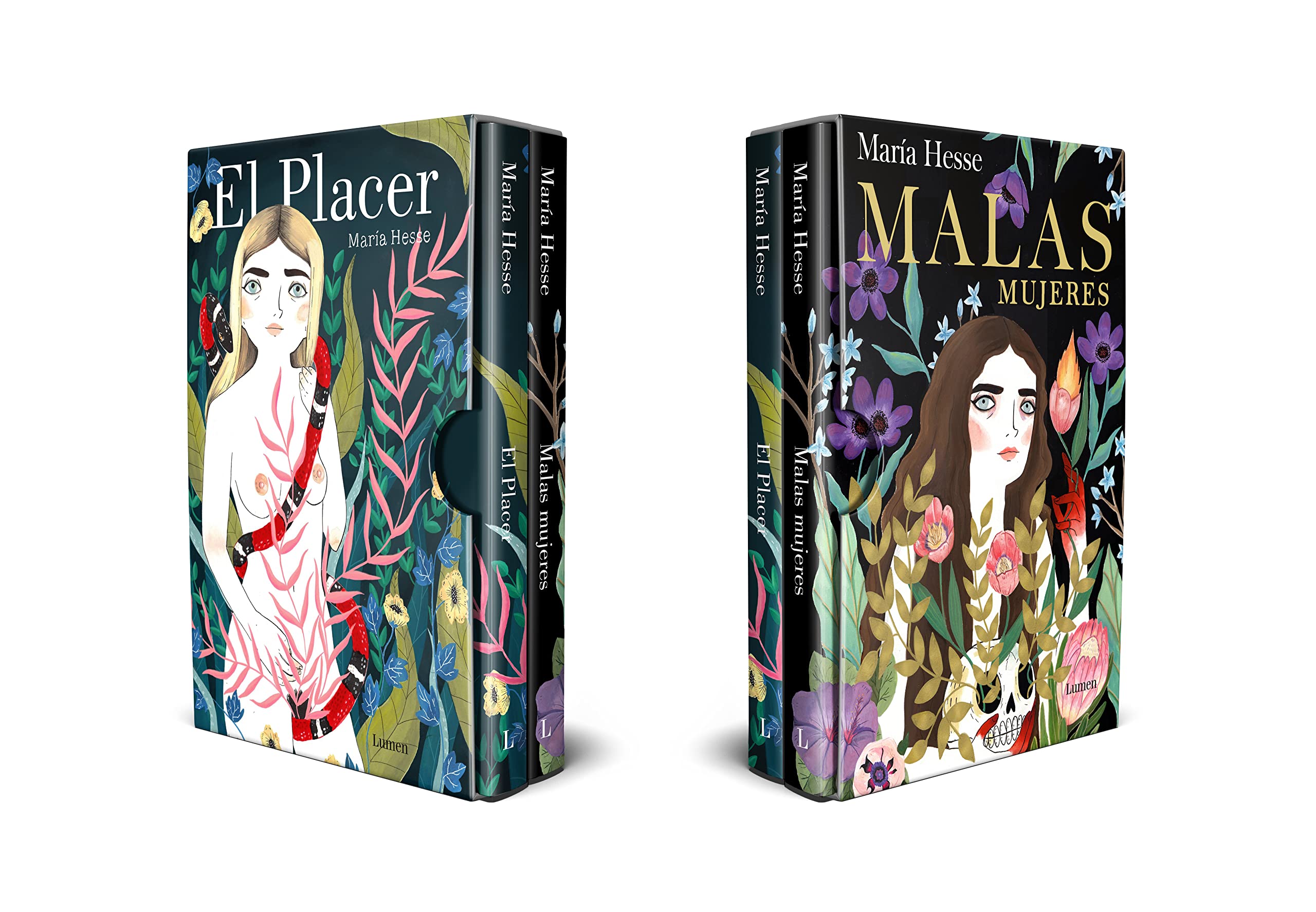 Estuche Malas mujeres y El placer (Lumen Gráfica) book