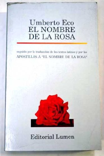 El Nombre De La Rosa book