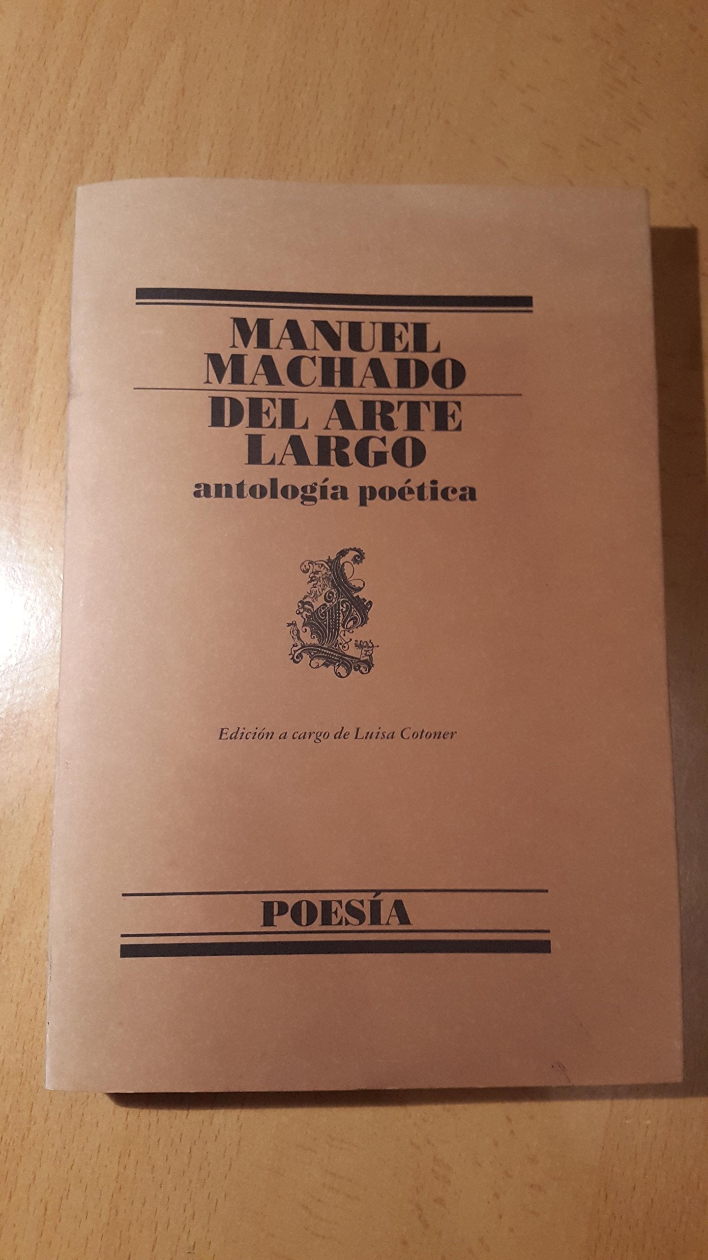 Del arte largo (antologia) book