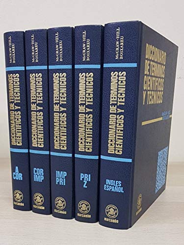 0iccionario de terminos cientificos y tecnicos. 5 volumenes book