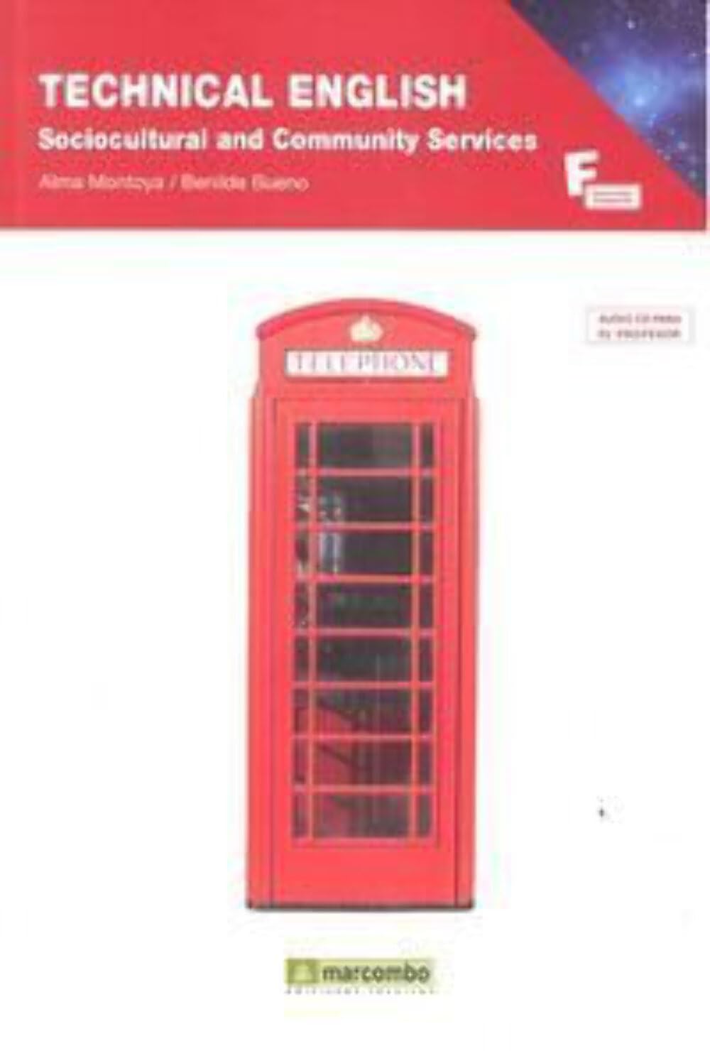 TECHNICAL ENGLISH SOCIOCULTURAL AND COMMUNITY SERVICES MONTOYA book