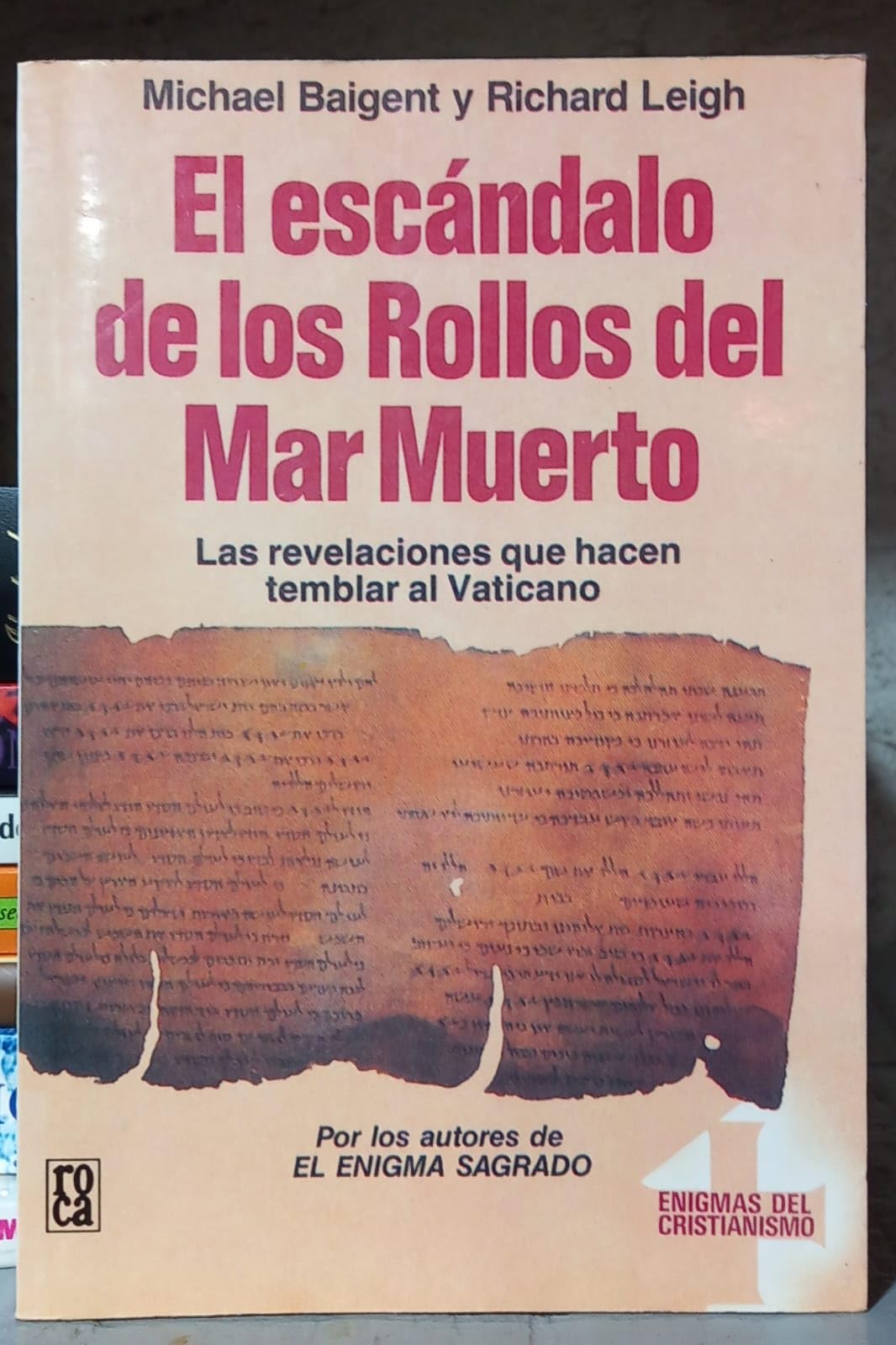 Escandalo de los rollos del mar muerto, el Books