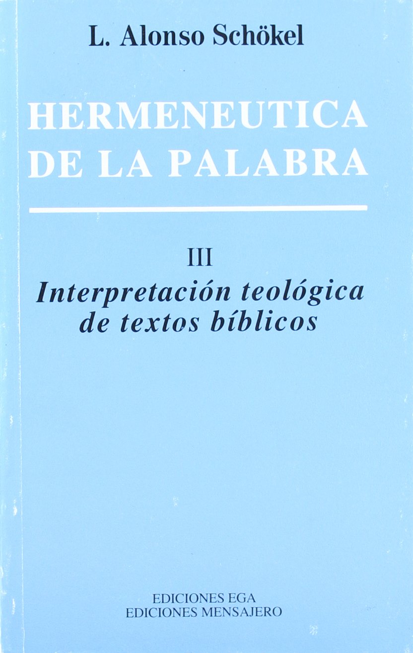 HERMENEUTICA DE LA PALABRA III Books