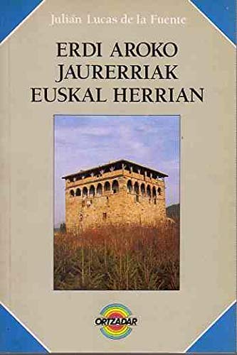 ERDI AROKO JAURERRIAK EUSKAL HER Books