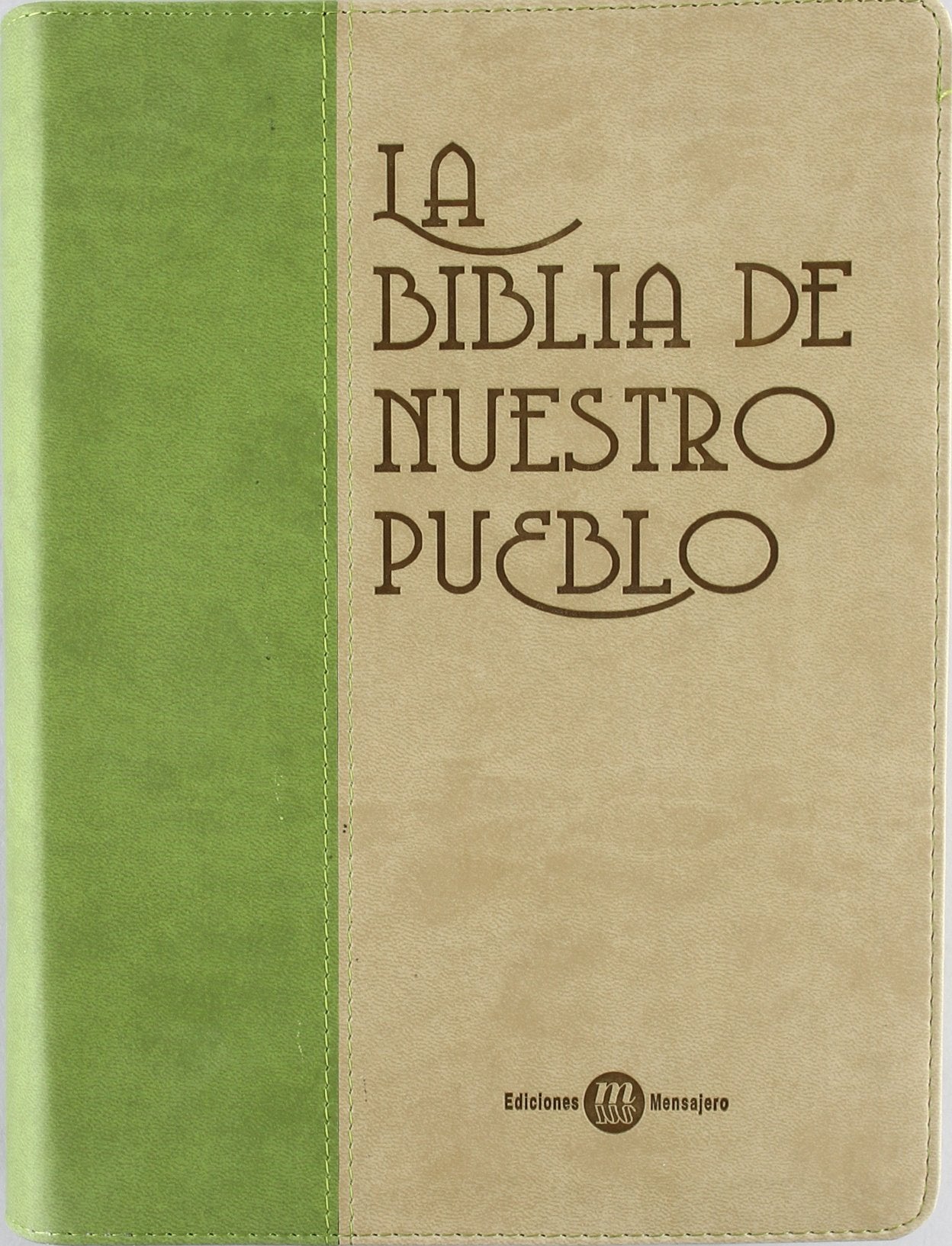 Biblia de Nuestro Pueblo Piel dos tonos book