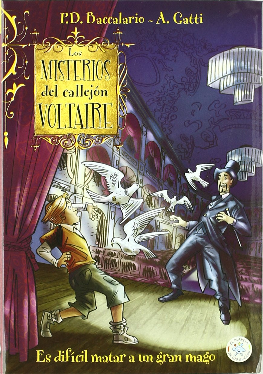 Los misterios del callejón Voltaire: Es difícil matar a un gran mago book