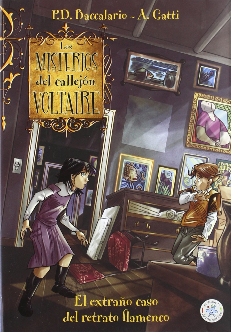 Los misterios del callejón Voltaire. El extraño caso del retrato flamenco book