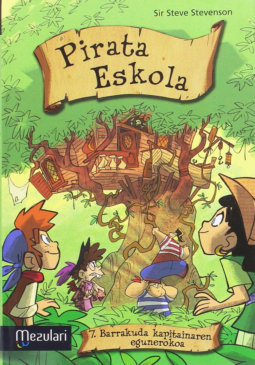 Pirata eskola 8 barrakuda kapitainearen egunerokoa book