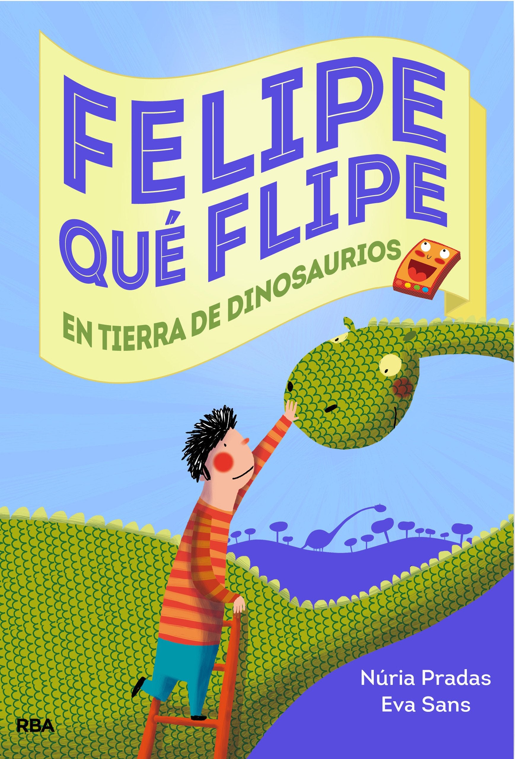 Felipe qué flipe, 2. En tierra de dinosaurios book