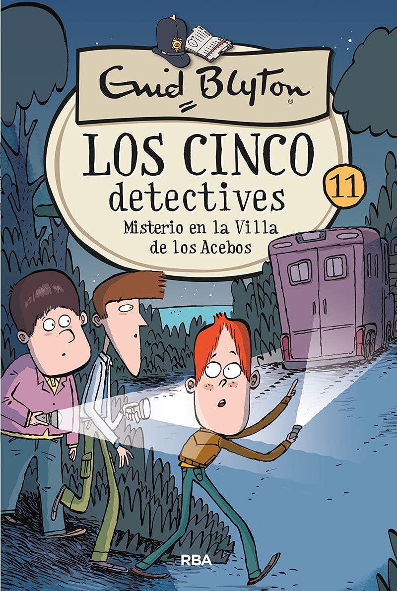 Los cinco detectives 11 - Misterio en la villa de los Acebos book