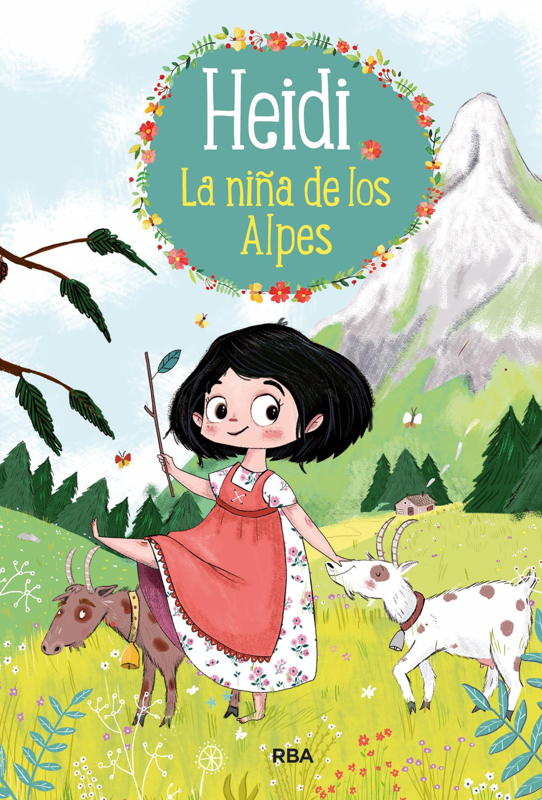 La nina de los Alpes / Girl of the Alps book