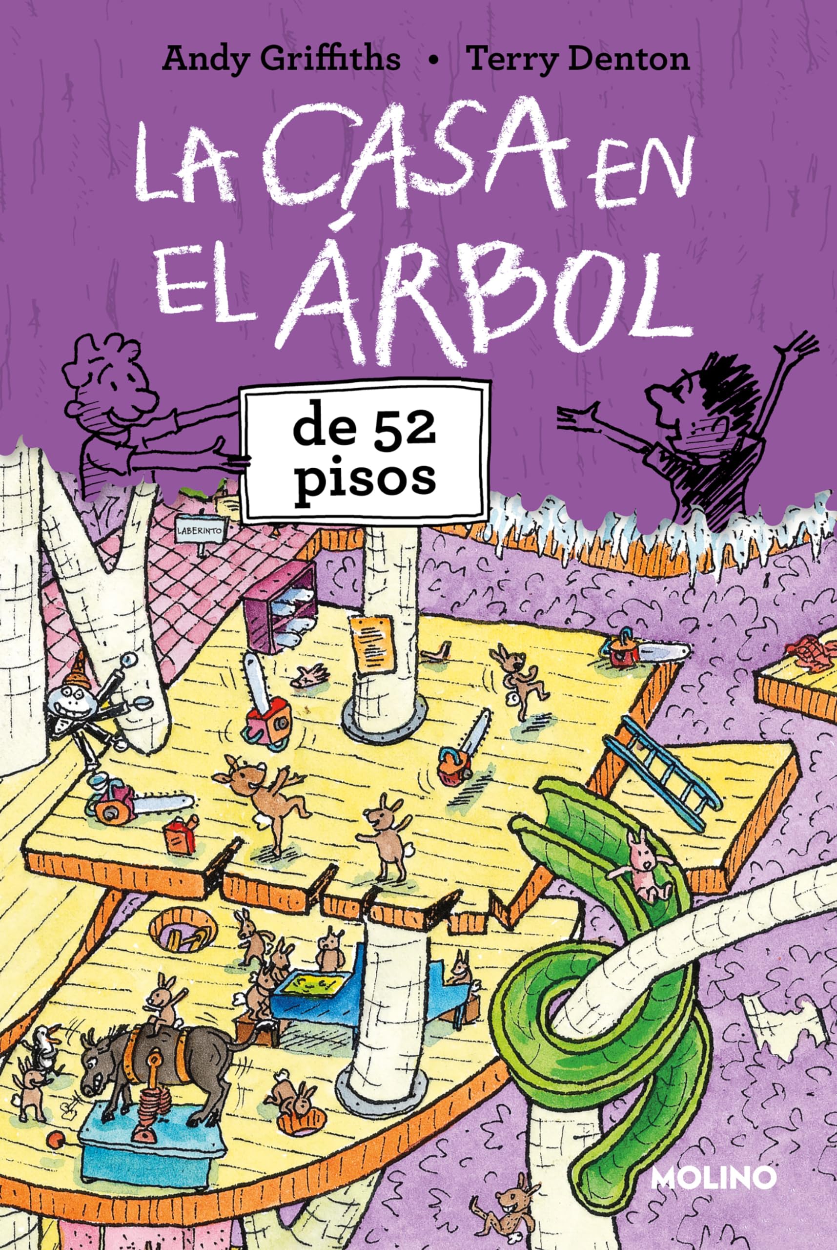 La casa en el árbol de 52 pisos/ The 52-Story Treehouse book