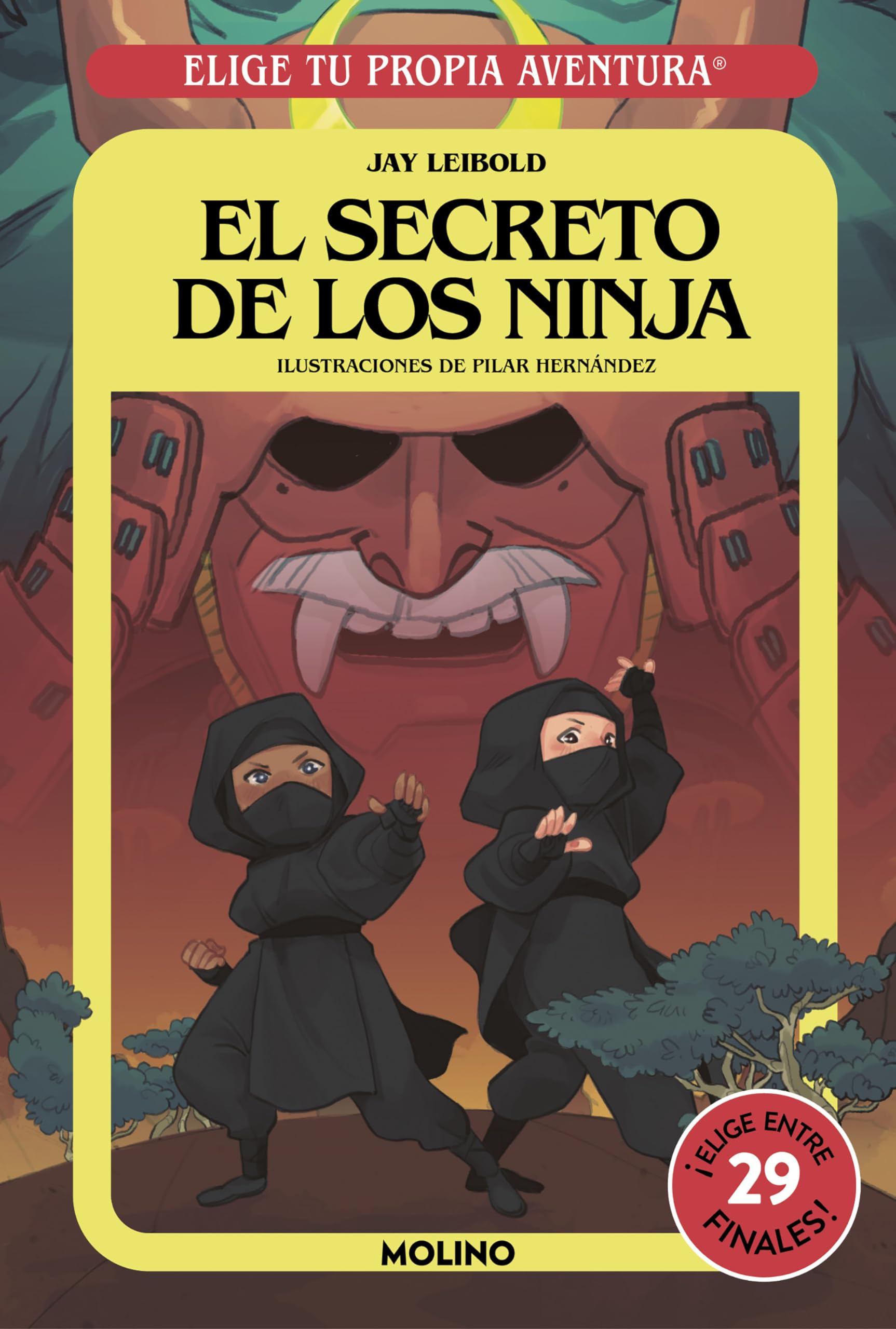 Elige tu propia aventura - El secreto de los ninja book
