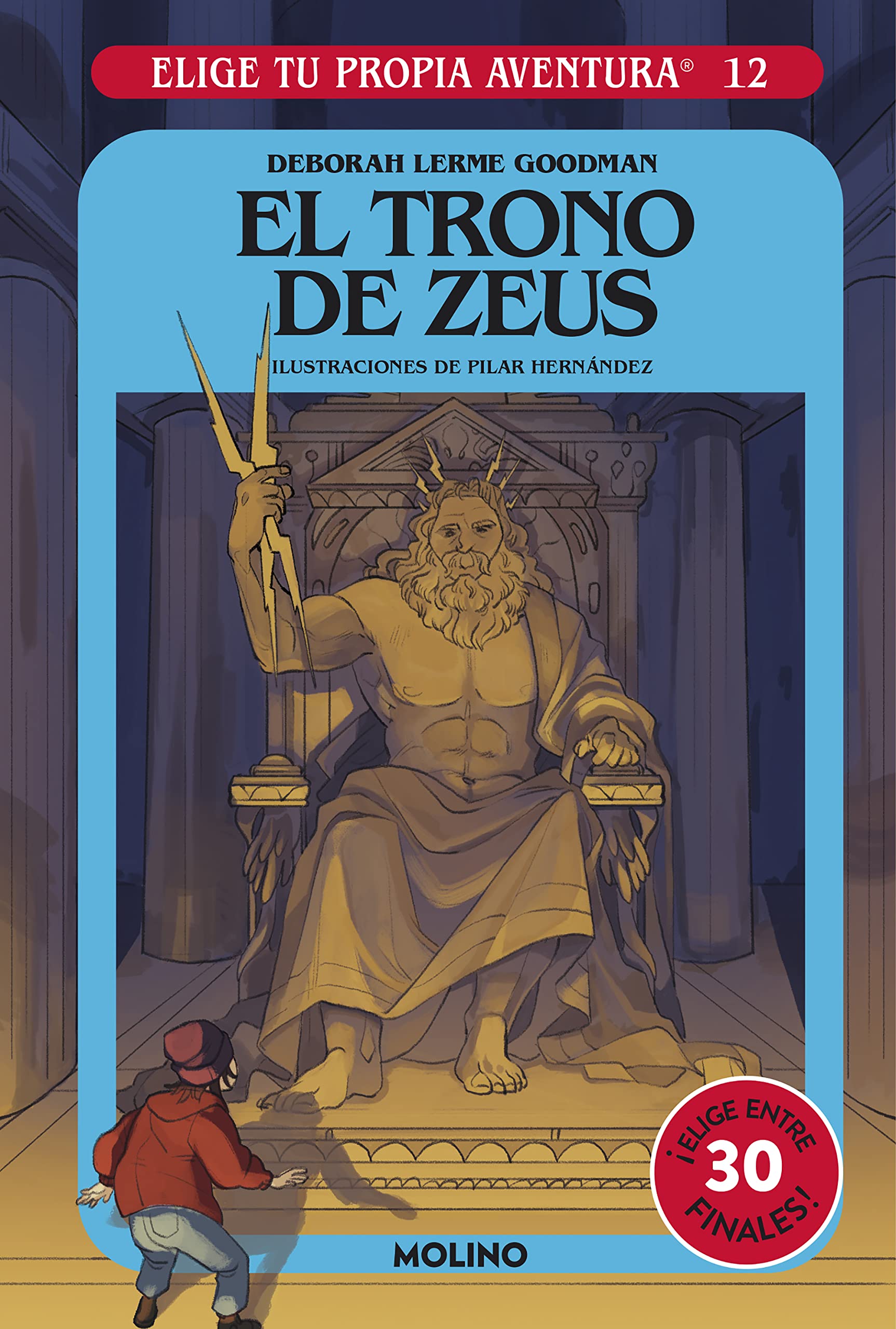 Elige tu propia aventura - El trono de Zeus book