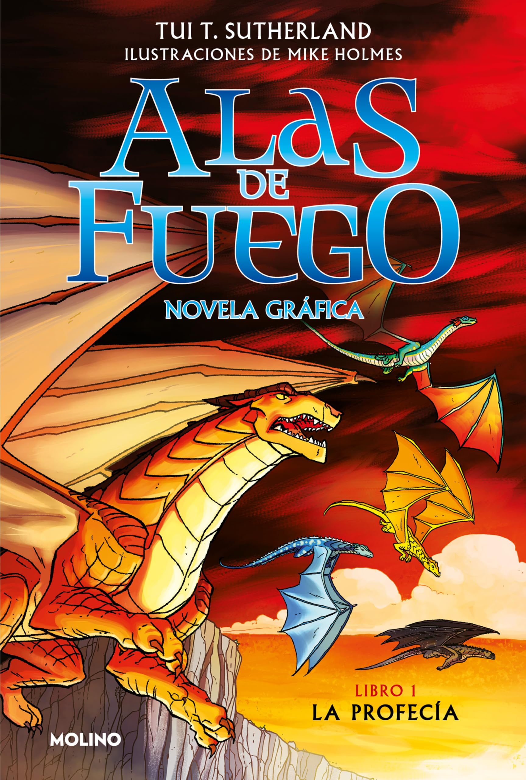 Alas de fuego (novela gráfica) 1 - La profecía: La profecía/ The Prophecy (Ficción Kids, Band 1) Manga