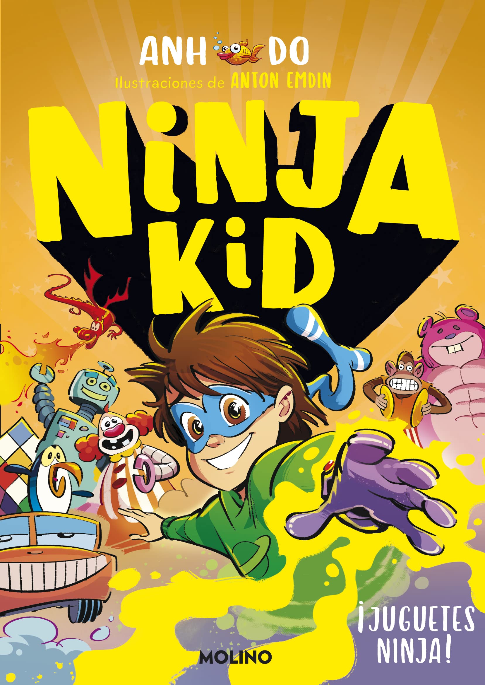 Ninja Kid 7 - ¡Juguetes ninja! (Peques, Band 7) Novels & Short Stories