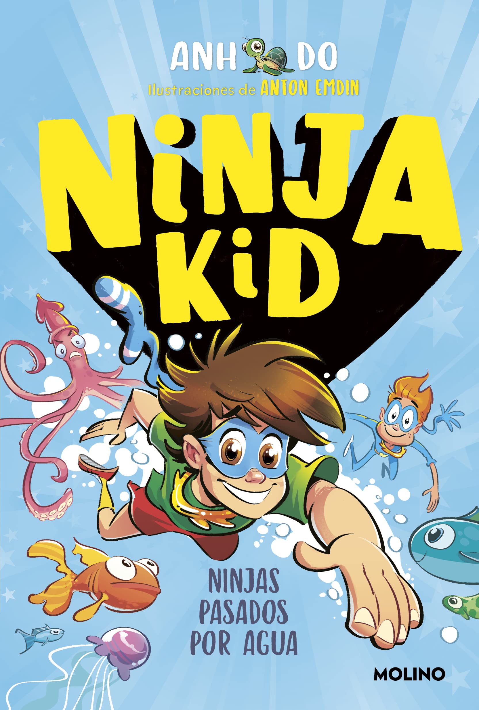 Ninja Kid 9 - Ninjas pasados por agua book