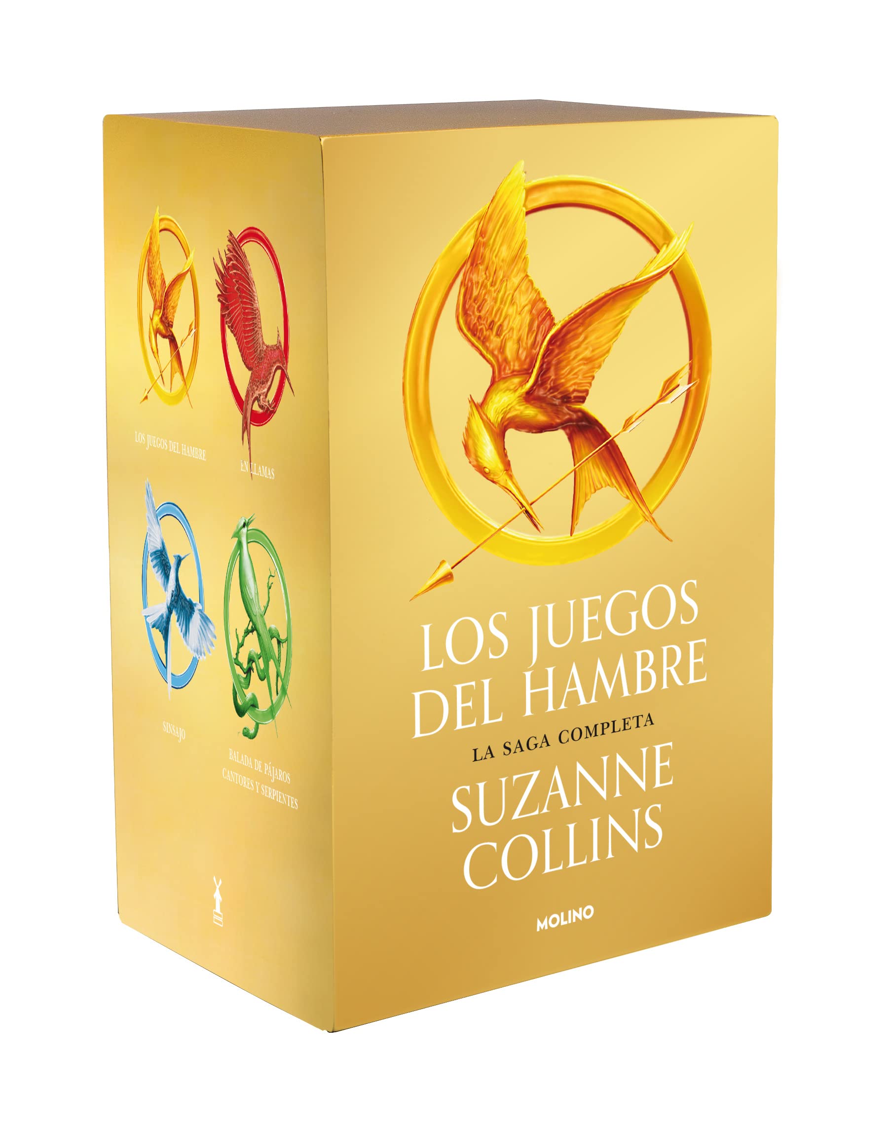 Los juegos del hambre (estuche con: Los juegos del hambre|En llamas|Sinsajo|Balada de pájaros cantores y serpientes): La saga completa book