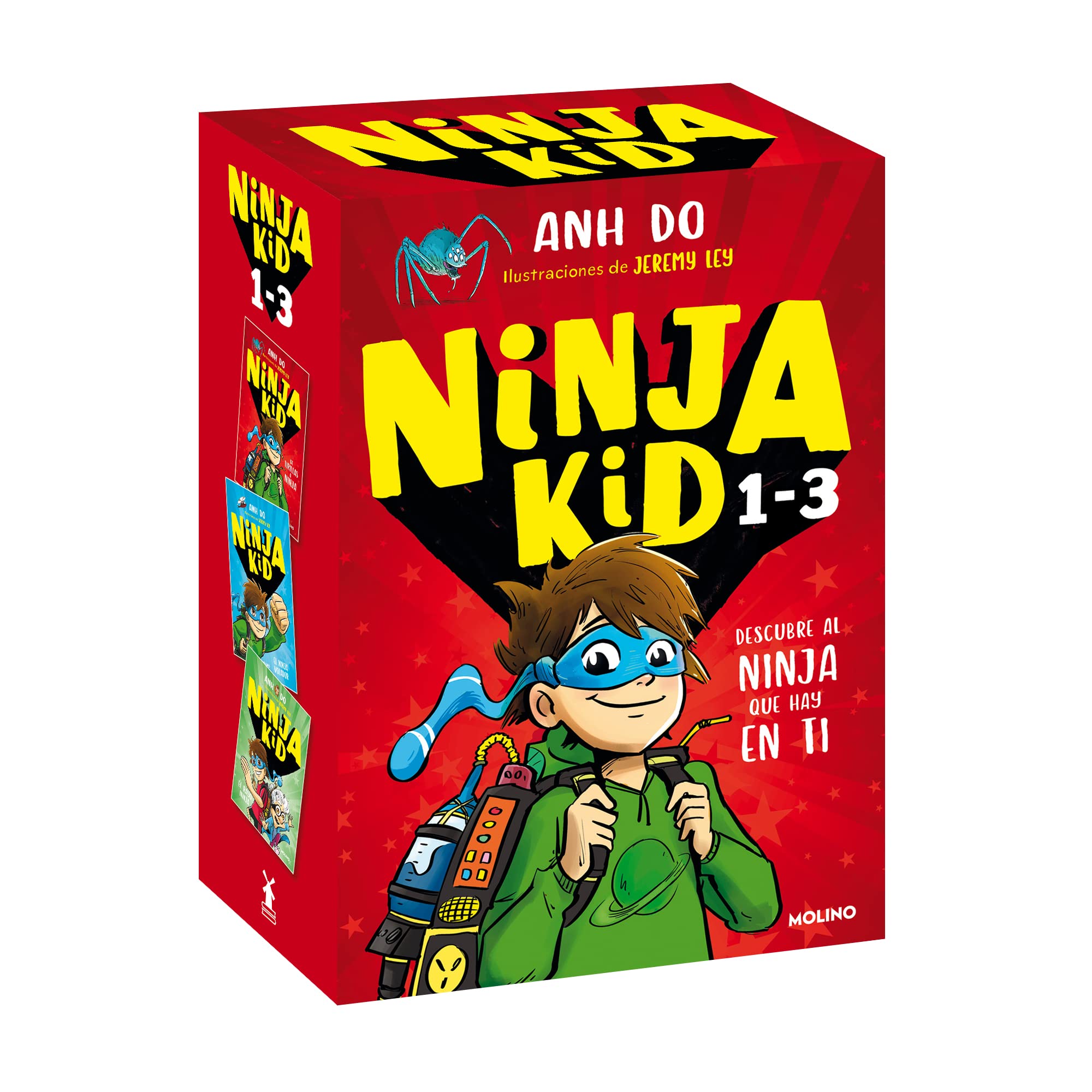Ninja Kid - Estuche Ninja Kid 1, 2 y 3 (De tirillas a ninja | El ninja volador | El rayo ninja): Descubre al Ninja que hay en ti book