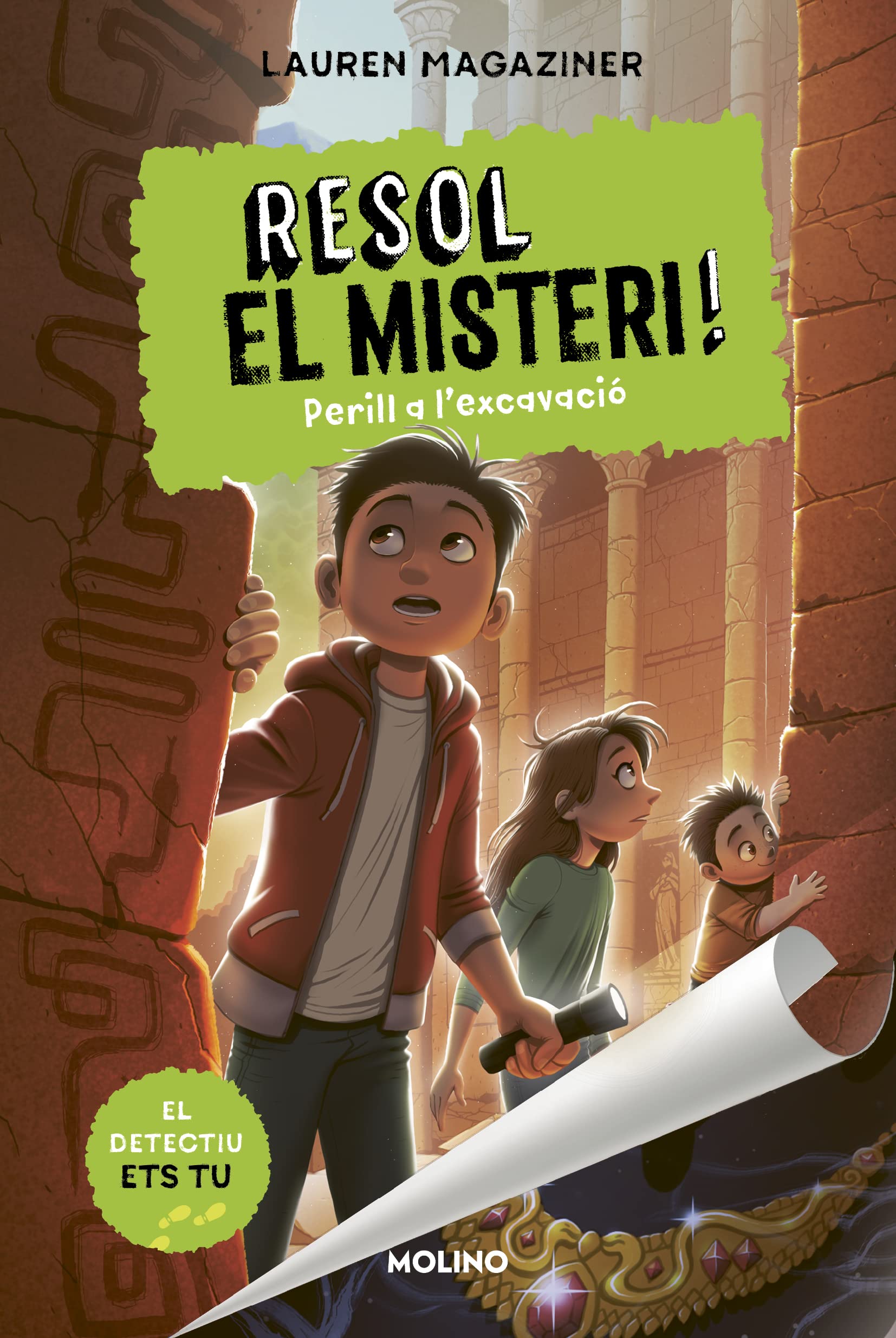 Resol el misteri! 4 - Perill a l'excavació (Col·lecció Resol el misteri, Band 4) Novels & Short Stories