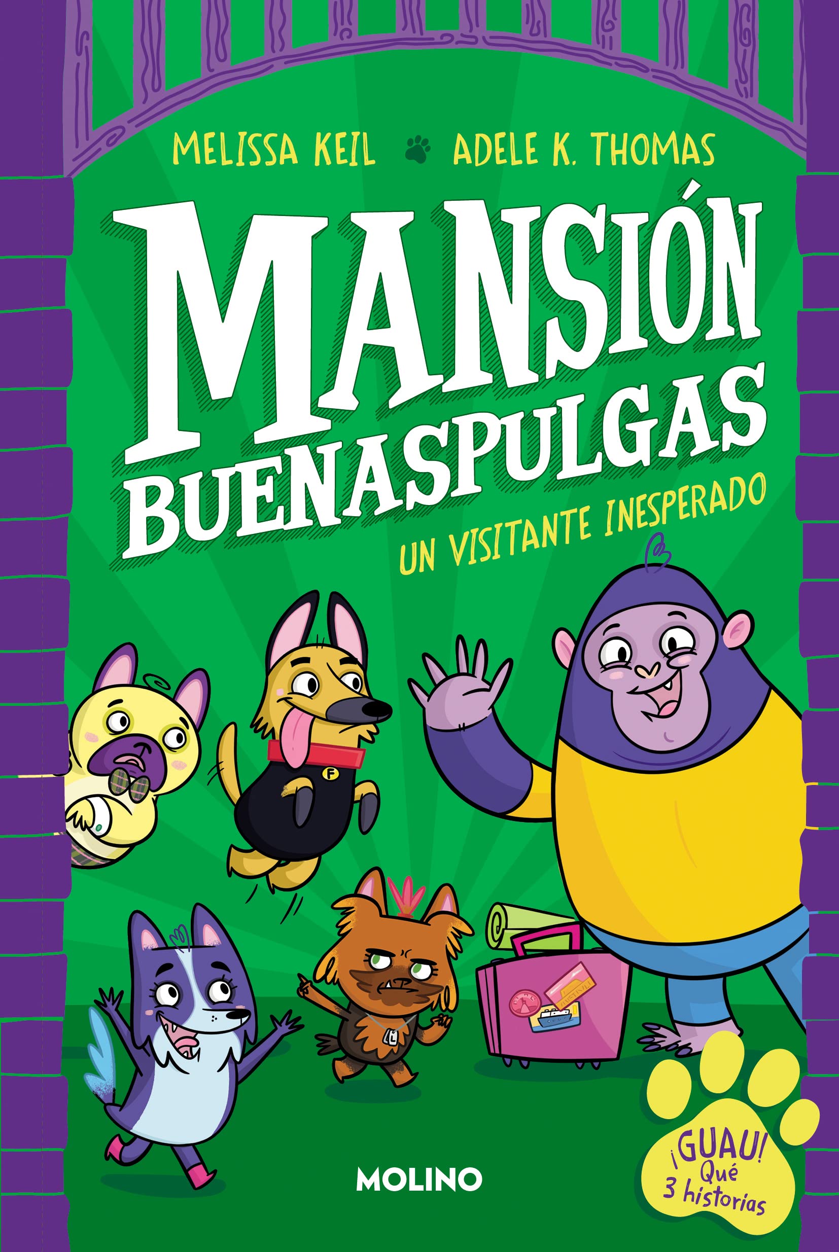 Mansión Buenaspulgas 1 - Un visitante inesperado (Peques, Band 1) Novels & Short Stories