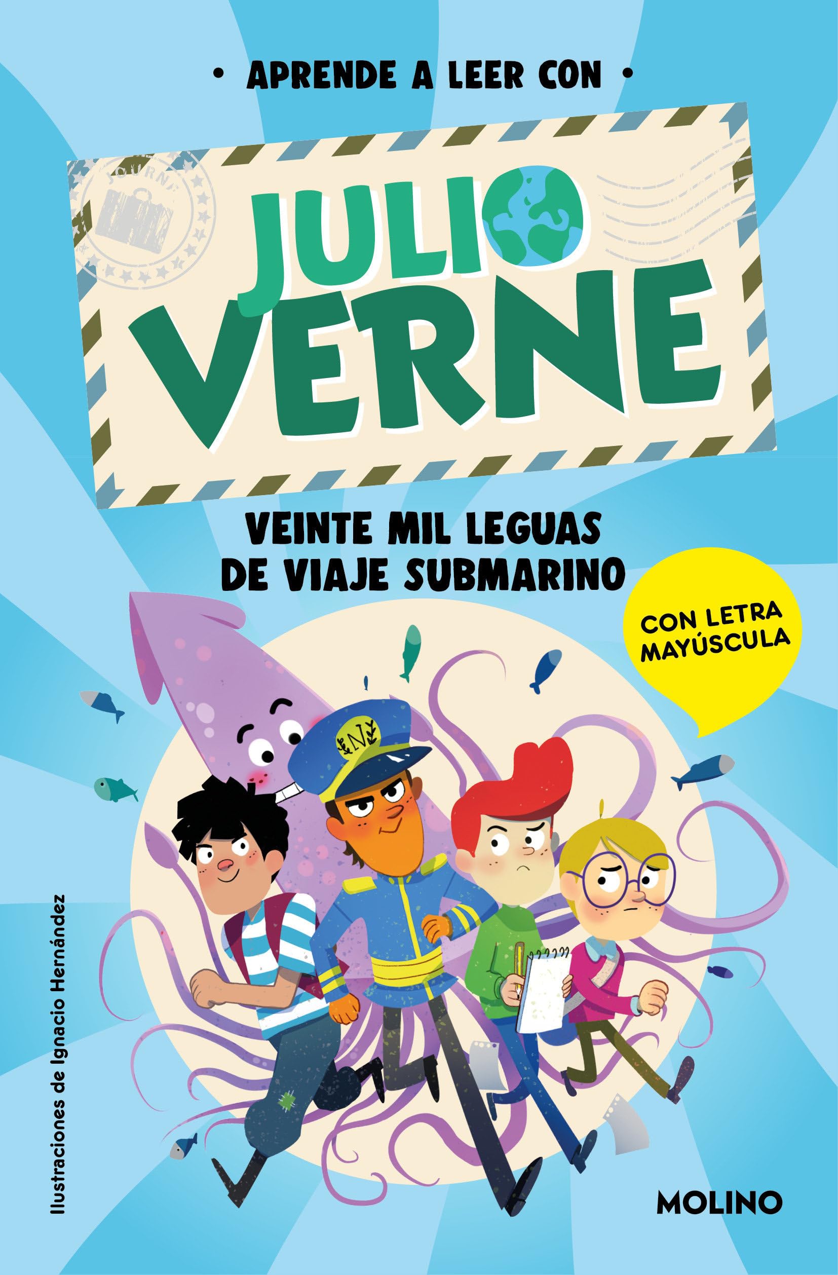 Aprende a leer con Julio Verne: Veinte mil leguas de viaje submarino book