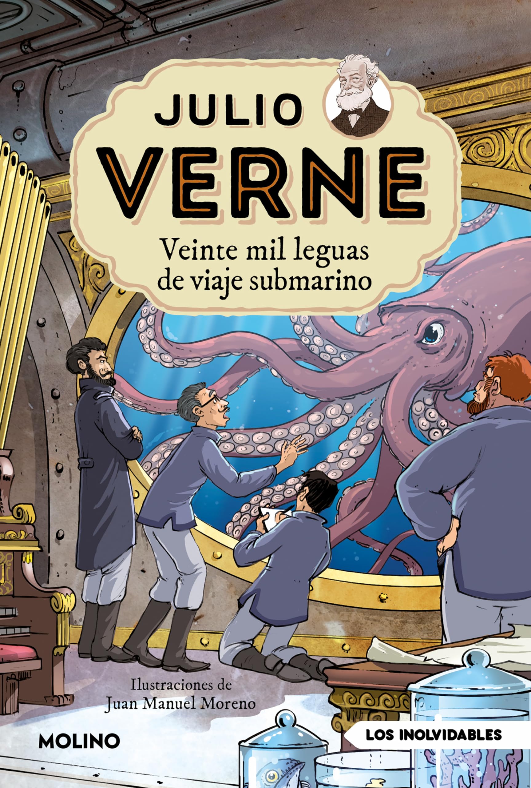 Julio Verne - Veinte mil leguas de viaje submarino (edición actualizada, ilustrada y adaptada) (Inolvidables) Non-fiction