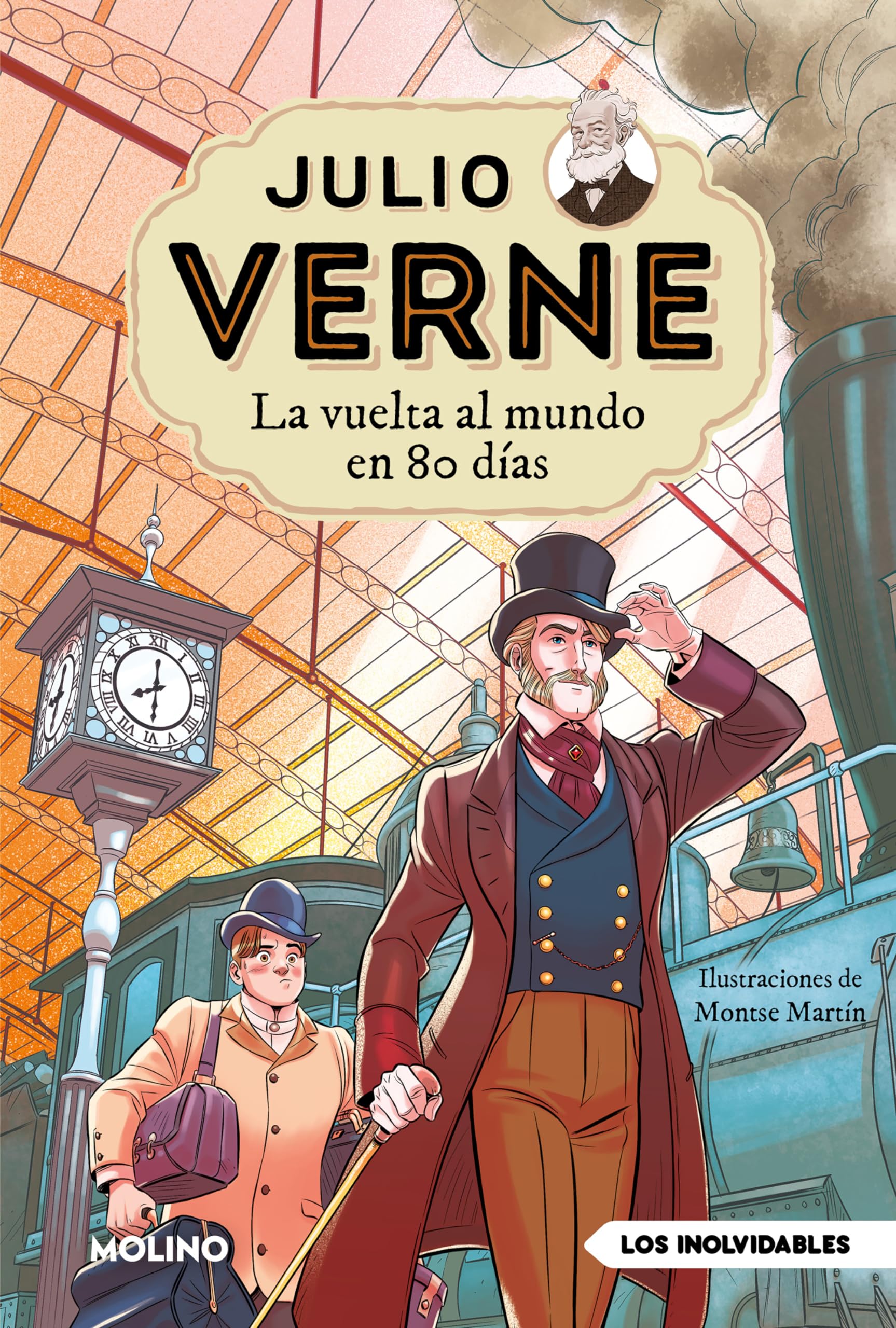 Julio Verne - La vuelta al mundo en 80 días (edición actualizada, ilustrada y adaptada) book