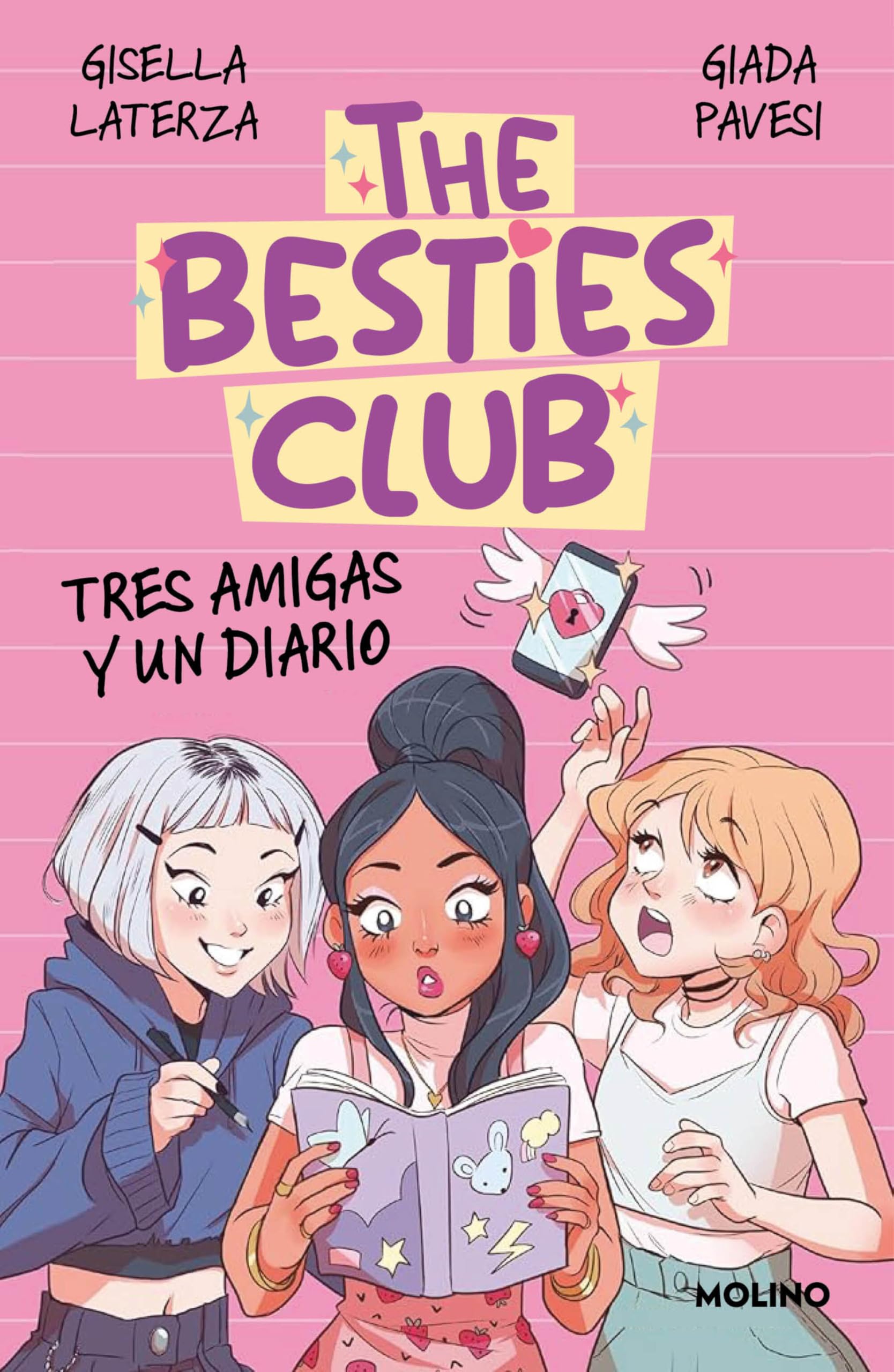 Tres amigas y un diario / Three Friends and a Diary book