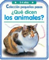 ¿que dicen los animales? (NO FICCIÓN INFANTIL, Band 4) Children's books