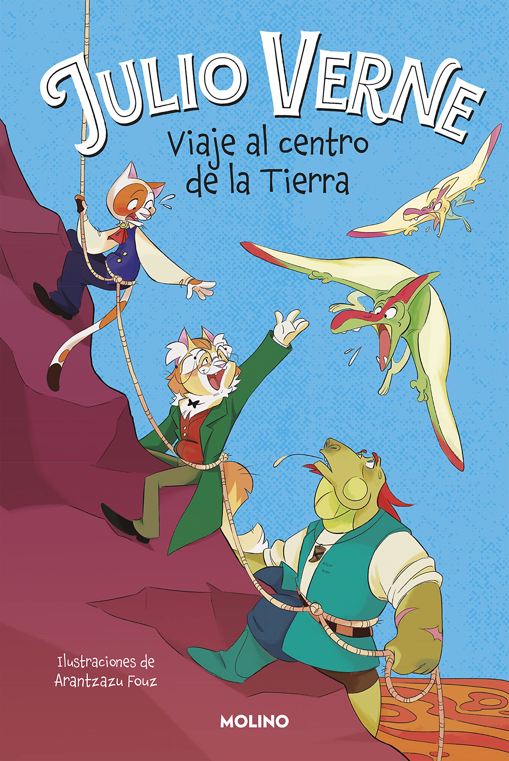Viaje al centro de la Tierra (Julio Verne para niños) book
