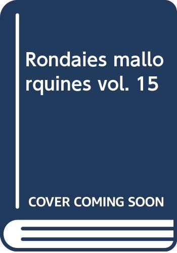 Rondaies mallorquines vol. 15 book