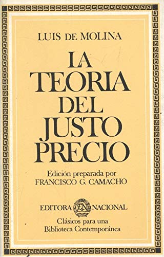 La teoría del justo precio Books