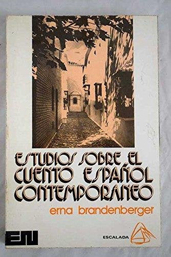 Estudios sobre el cuento español actual Books