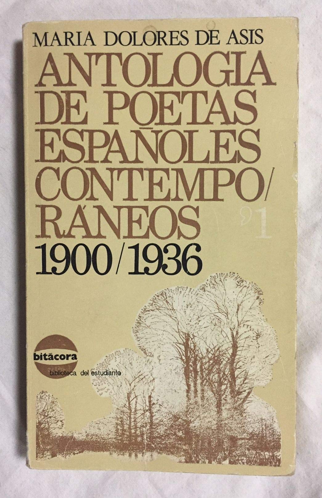 Antología de poetas españoles contemporáneos.1936- book