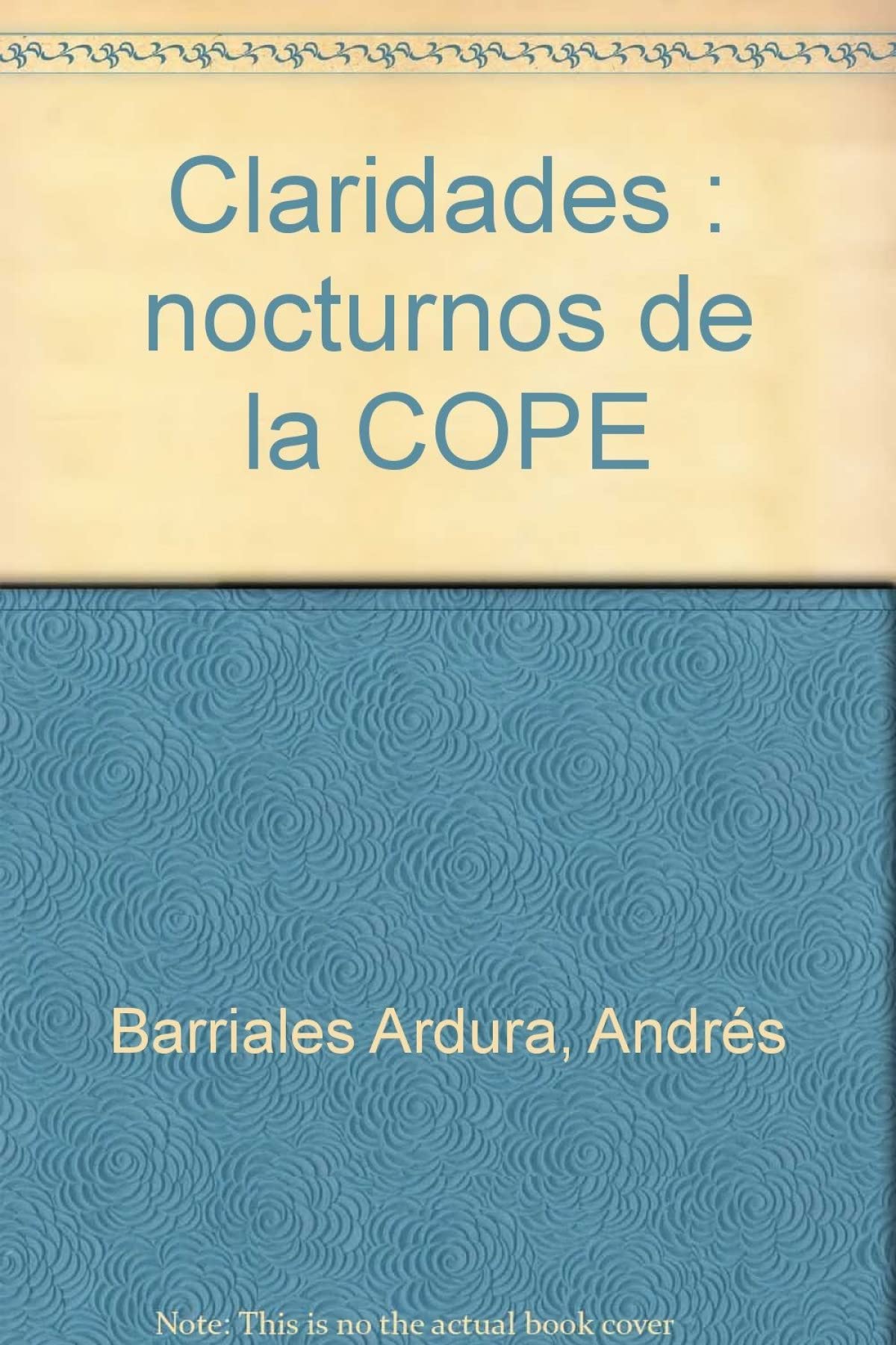 Claridades : nocturnos de la COPE Social Sciences
