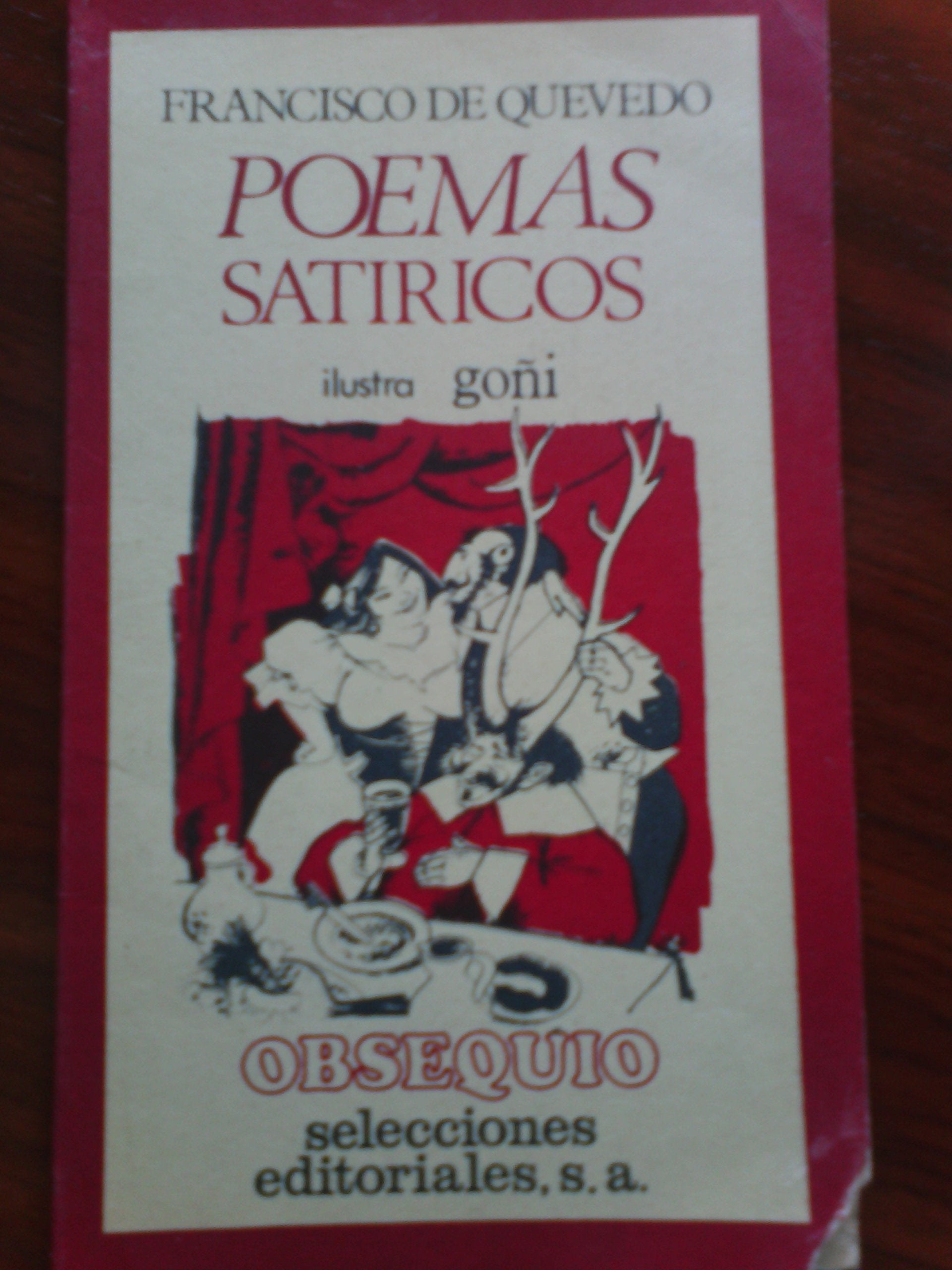 POEMAS SATIRICOS. Ilustra Goñi Books